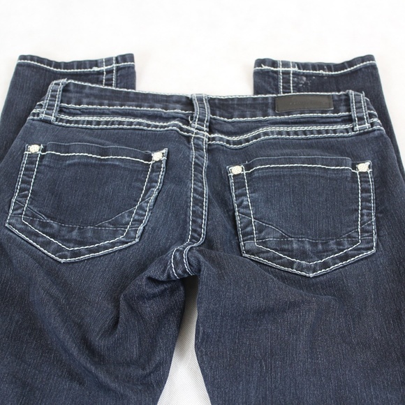 Daytrip Denim - 🙈Daytrip Buckle Lynx Skinny Thick Stitch Jeans